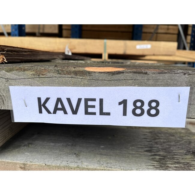 Bundel 188 - Douglas Balken 65x190x4000mm