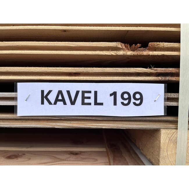 Bundel 199 - Douglas Vellingdeel 3000 mm