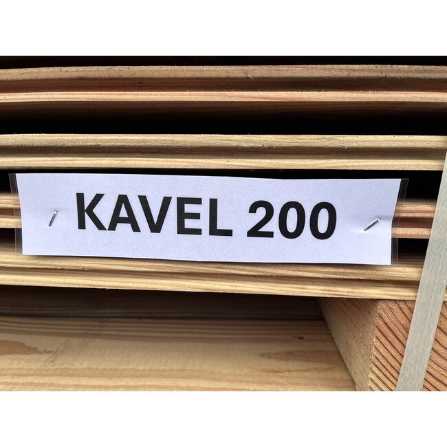 Bundel 200 - Douglas Vellingdeel 3000 mm