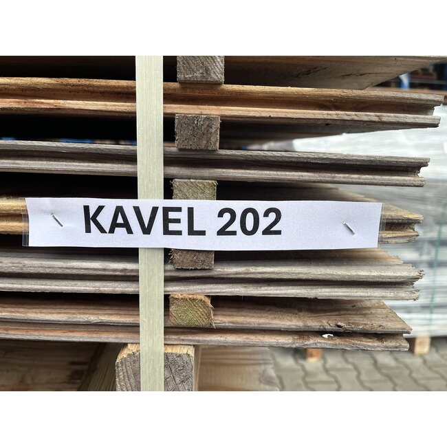 Bundel 202 - Douglas Vellingdeel 3000 mm