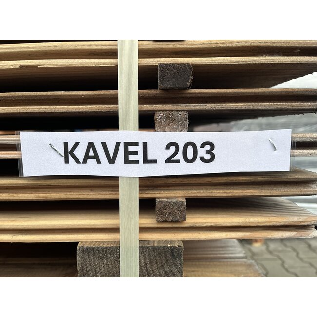 Bundel 203 - Douglas Vellingdeel 3000 mm