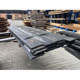 Kavel 225 - Douglas Sponningplank Zwart Gespoten 18-190mm 2500 mm