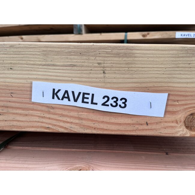 Bundel 233 - Douglas Balken 143x143x2500mm