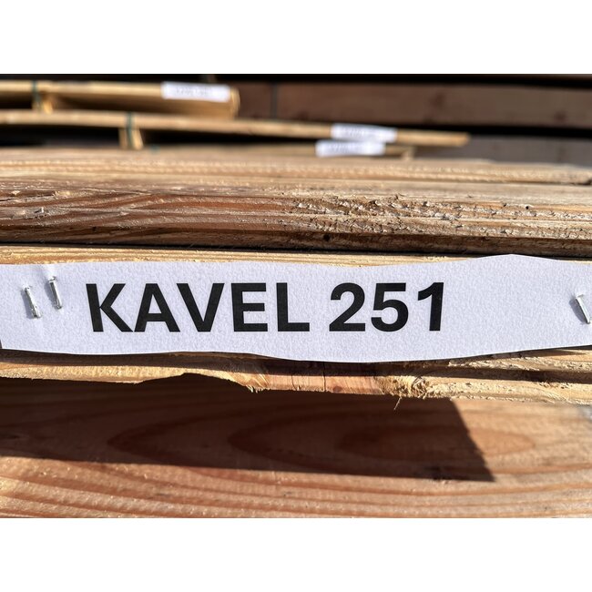 Bundel 251 - Douglas Vellingdeel 4000 mm