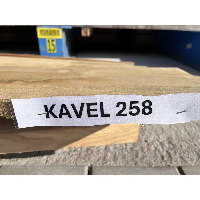 Bundel 258 - Eiken plank 22x200x4000mm