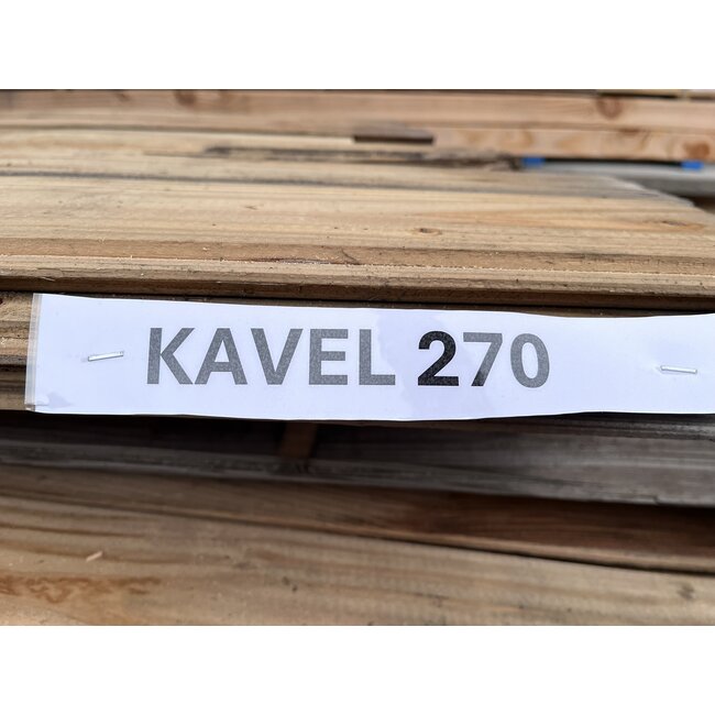 Bundel 270 - Douglas Brede Vellingdeel 3000 mm