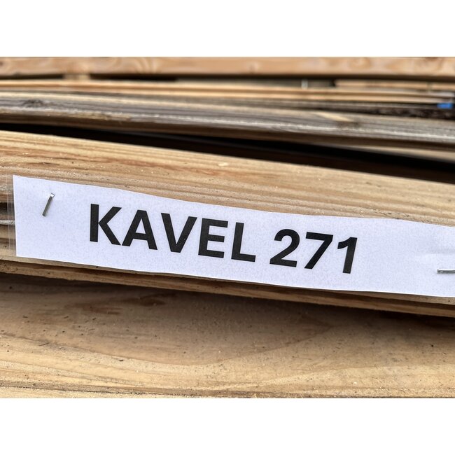 Bundel 271 - Douglas Brede Vellingdeel 3000 mm