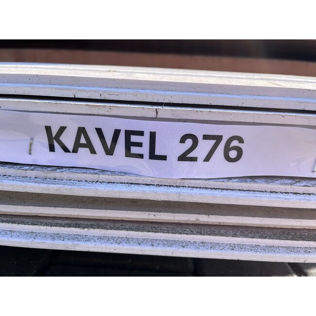 Bundel 276 - Overhangend Rabat Wit 5400mm