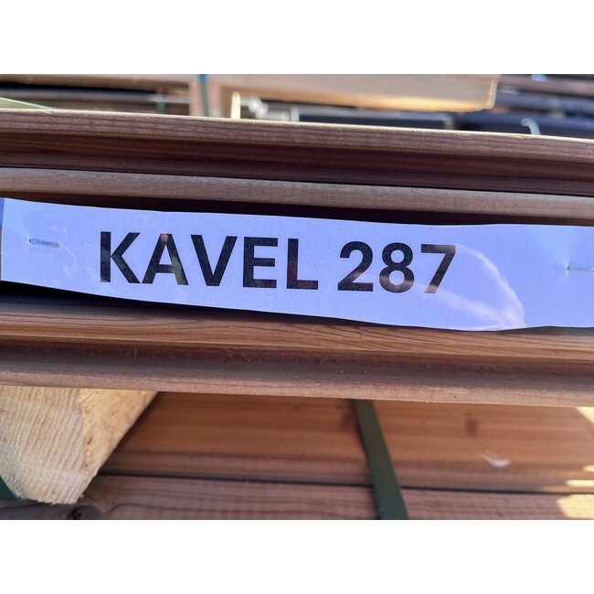 Bundel 287 - Overhangend Rabat Thermisch Gemodificeerd 3000mm