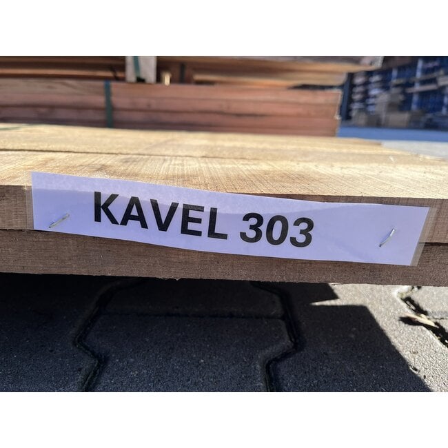 Bundel 303 - Eiken plank 25x150x2500mm