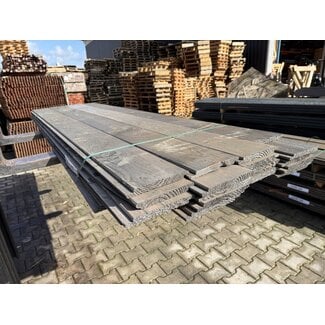 Kavel 322 - Douglas Sponningplank Grafiet Grijs Gespoten 18-190mm 2500 mm