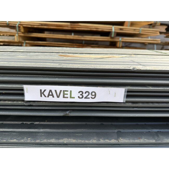 Bundel 329 - Douglas Channelsiding Grijs Gespoten 18-130mm 3900 mm