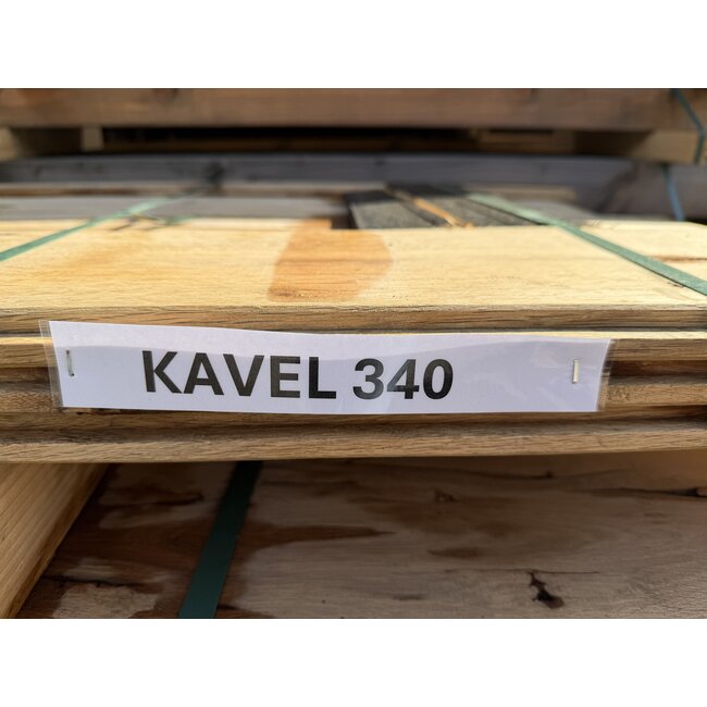 Bundel 340 - Eiken Vellingdeel 170wb 2250 mm