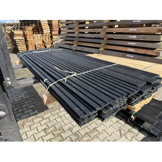 Kavel 365 - Rhombus Triple Profiel Zwart Gespoten 2500 mm