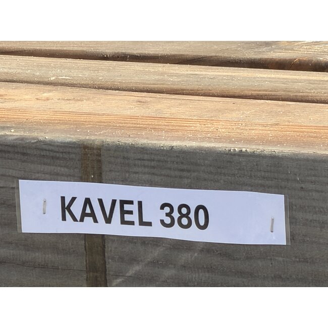 Bundel 380 - Douglas Balken 110x110x5000 mm