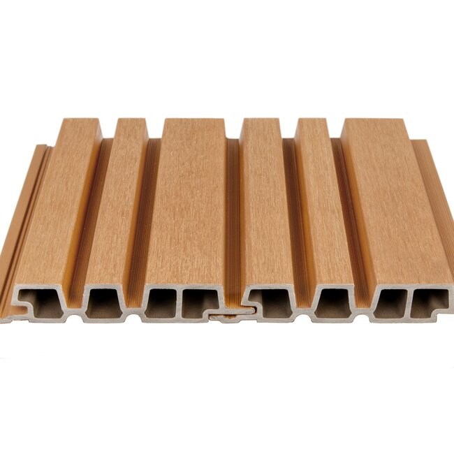 Composiet Gevelbekleding Barcode Profiel 33x195mm | Cedar | PuraTech 195