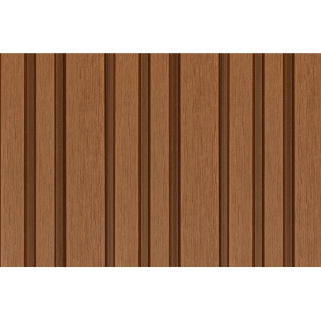 Composiet Gevelbekleding Barcode Profiel 33x195mm | Teak | PuraTech 195
