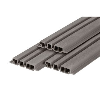PuraTech Composiet Gevelbekleding Barcode Profiel 33x195mm | Light Grey | PuraTech 195