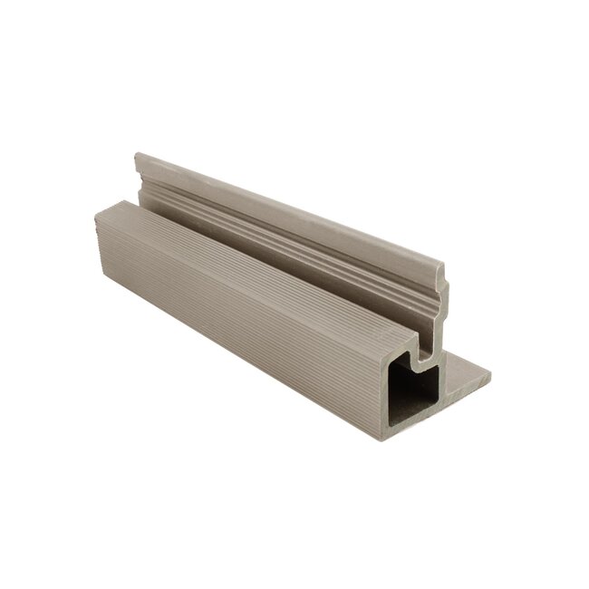 Composiet Gevelbekleding Barcode Profiel 33x195mm | Light Grey | PuraTech 195