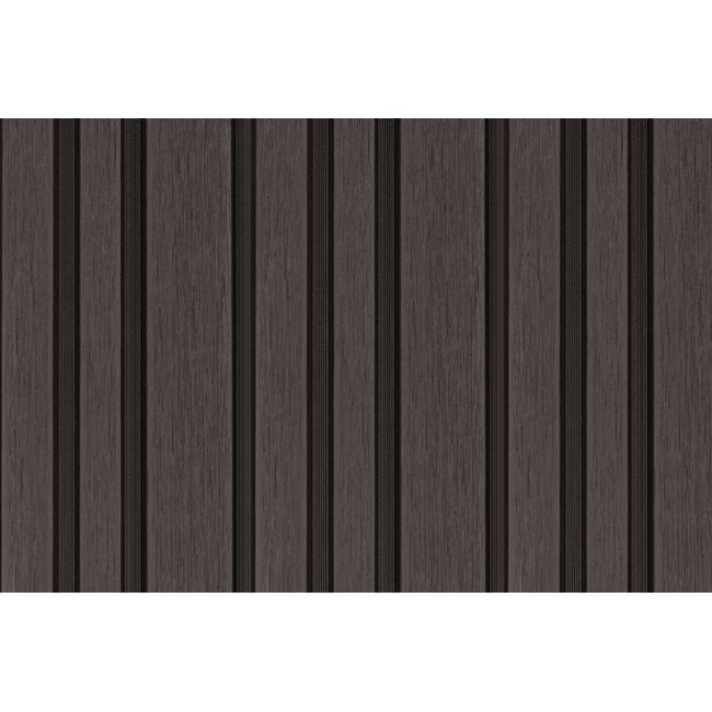 Composiet Gevelbekleding Barcode Profiel 33x195mm | Dark Grey | PuraTech 195