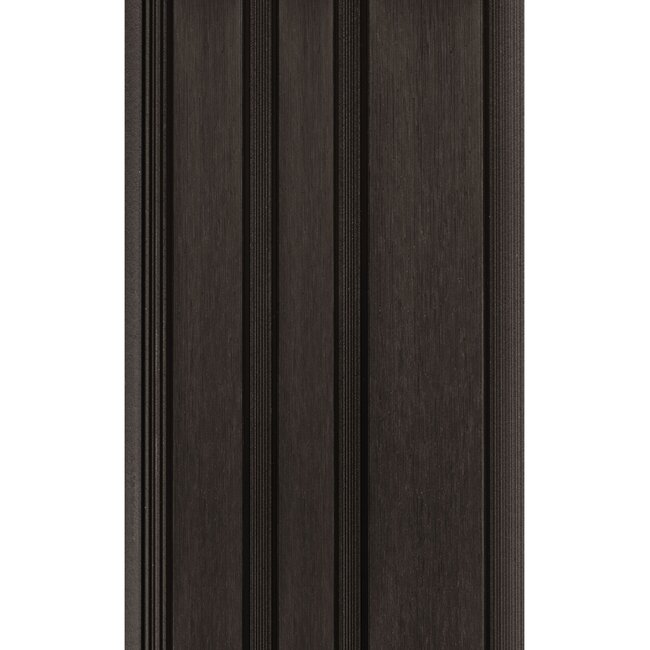 Composiet Gevelbekleding Barcode Profiel 33x195mm | Ebony Black | PuraTech 195