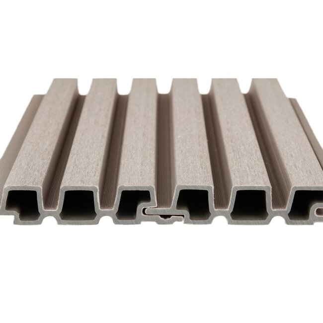 Composiet Gevelbekleding Triple Profiel 33x170mm | Light Grey | PuraTech 30