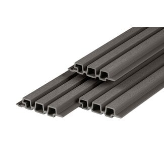 PuraTech Composiet Gevelbekleding Triple Profiel 33x170mm | Dark Grey | PuraTech 30