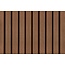 Composiet Gevelbekleding Dubbel Profiel 33x170mm | Teak | PuraTech 55