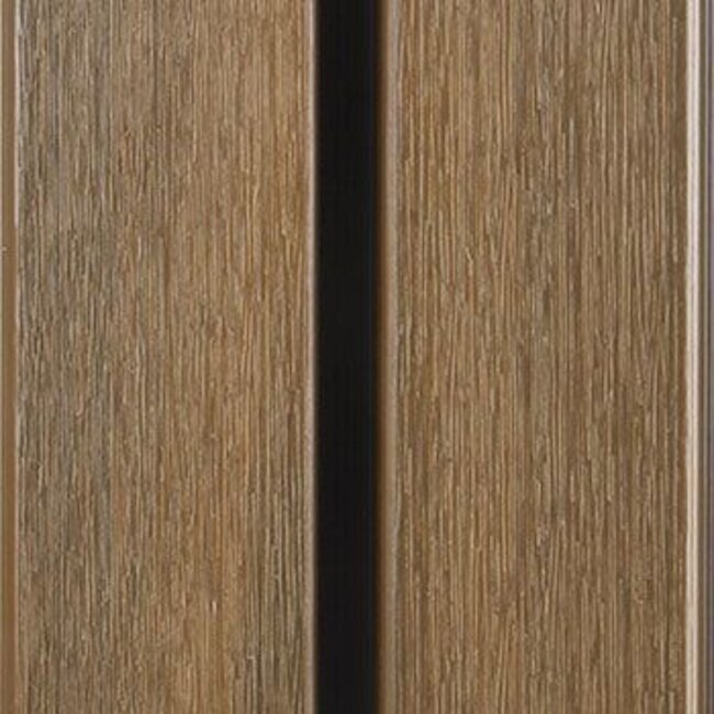 Composiet Gevelbekleding Dubbel Profiel 33x170mm | Teak | PuraTech 55