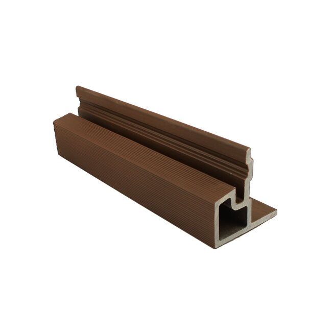 Composiet Gevelbekleding Dubbel Profiel 33x170mm | Ipé | PuraTech 55