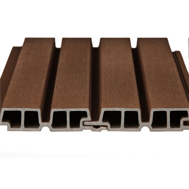 Composiet Gevelbekleding Dubbel Profiel 33x170mm | Ipé | PuraTech 55