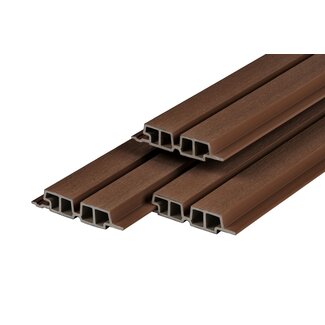 PuraTech Composiet Gevelbekleding Dubbel Profiel 33x170mm | Ipé | PuraTech 55