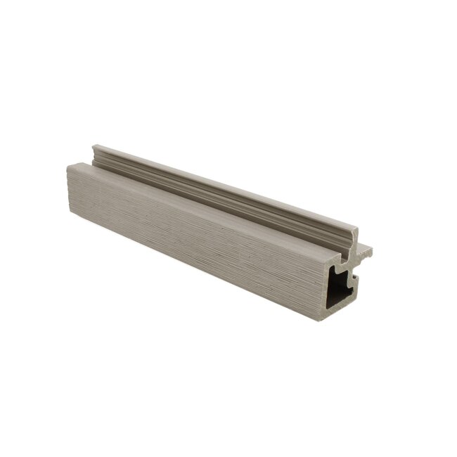 Composiet Gevelbekleding Dubbel Profiel 33x170mm | Light Grey | PuraTech 55