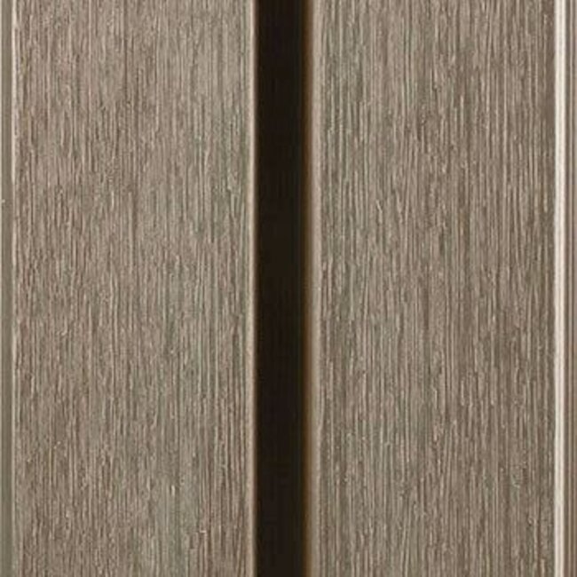 Composiet Gevelbekleding Dubbel Profiel 33x170mm | Light Grey | PuraTech 55
