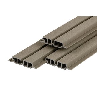 PuraTech Composiet Gevelbekleding Dubbel Profiel 33x170mm | Light Grey | PuraTech 55