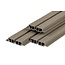 Composiet Gevelbekleding Dubbel Profiel 33x170mm | Light Grey | PuraTech 55