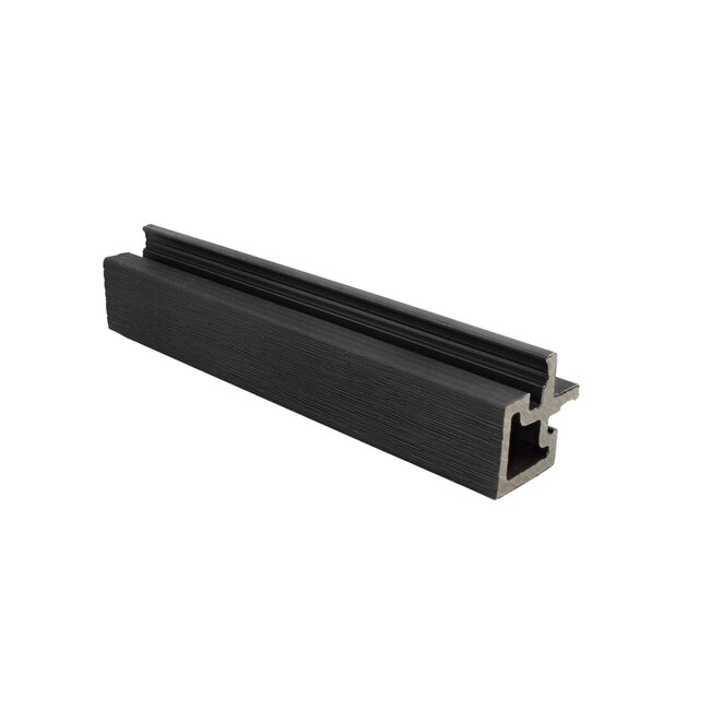 Composiet Gevelbekleding Dubbel Profiel 33x170mm | Dark Grey | PuraTech 55