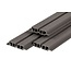 Composiet Gevelbekleding Dubbel Profiel 33x170mm | Dark Grey | PuraTech 55