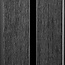 Composiet Gevelbekleding Dubbel Profiel 33x170mm | Ebony Black | PuraTech 55