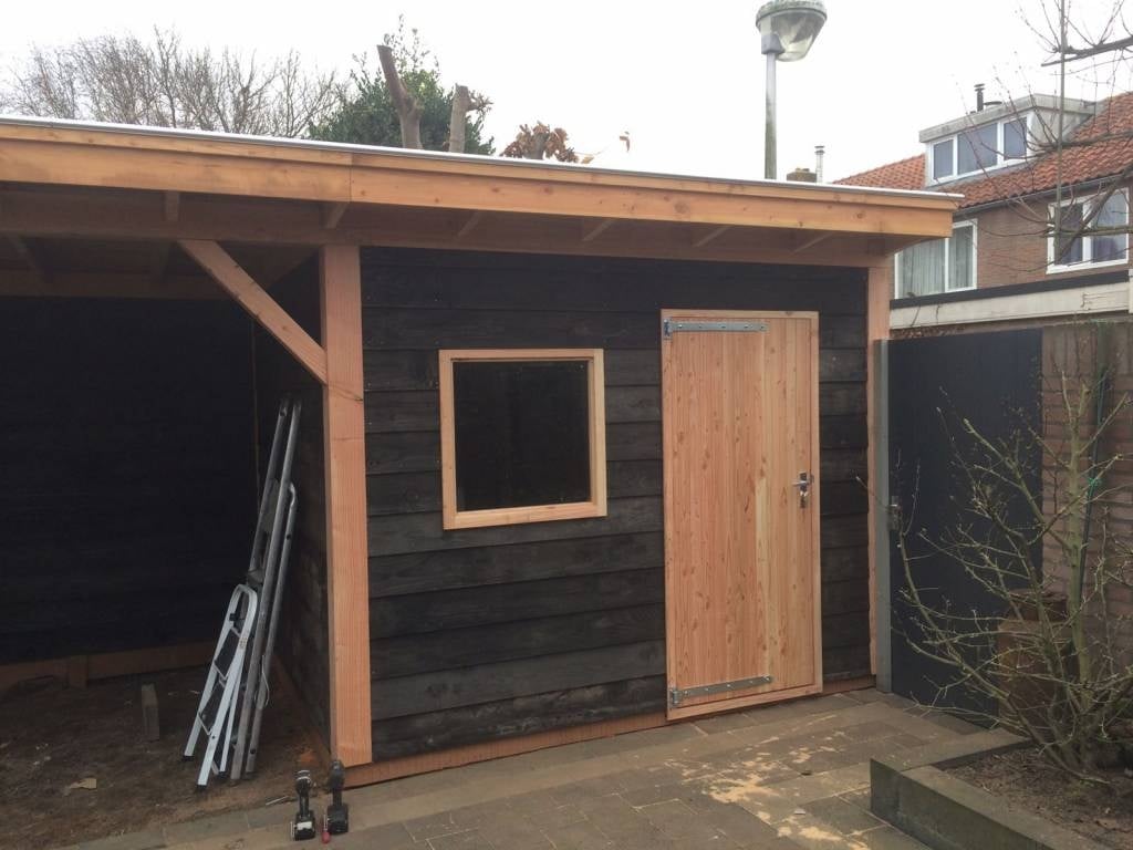 Douglas deur of kozijn zelf maken voor schuur, tuinhuis of blokhut 
