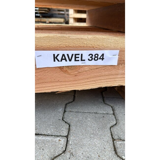 Bundel 384 - Douglas Balken 150x150x3000mm