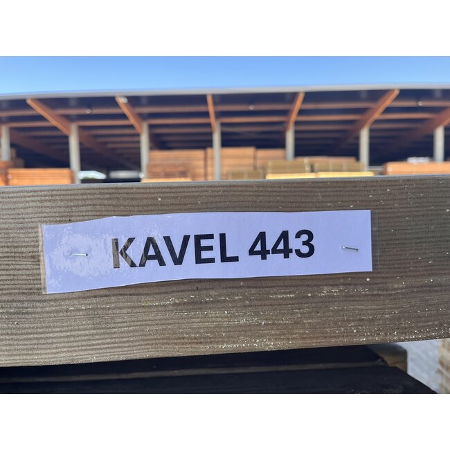 Bundel 443 - Douglas Balken 110x110x4000 mm