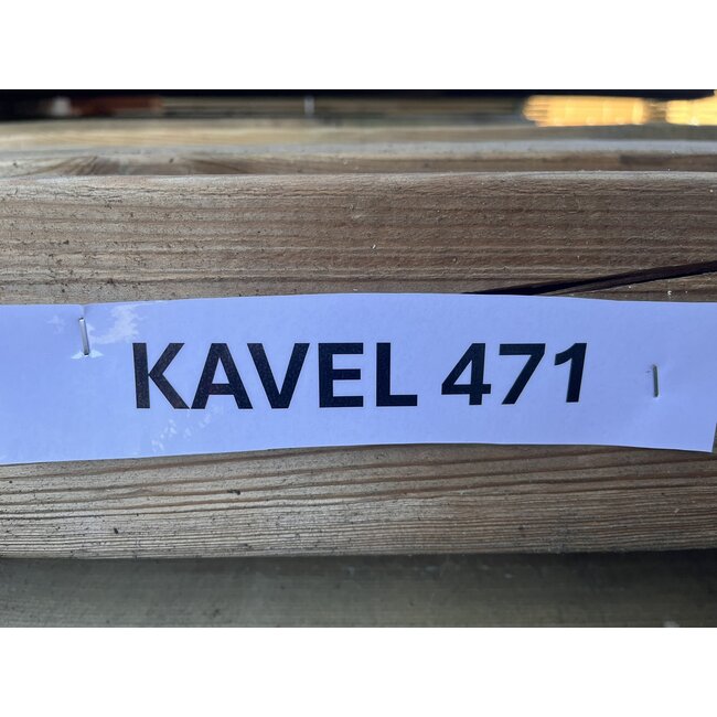 Bundel 471 - Douglas Balken 110x110x4000 mm