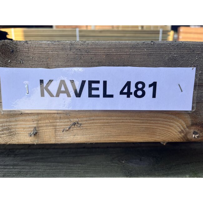 Bundel 481 - Douglas Balken 110x110x4000 mm