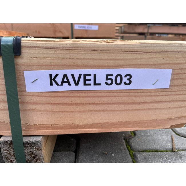 Bundel 503 - Douglas Balken 143x143x2500mm