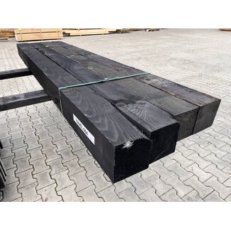 Kavel 504 - Douglas Balken Zwart 150x150x2500 mm