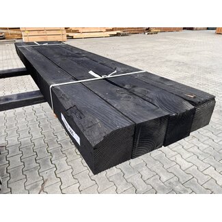 Kavel 505 - Douglas Balken Zwart 150x150x2500 mm