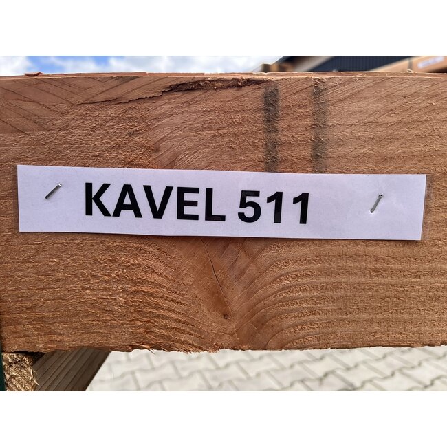 Bundel 511 - Douglas Balken 150x150x2500mm