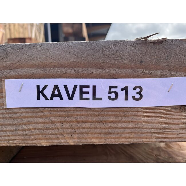 Bundel 513 - Douglas Balken 120x120x2500 mm