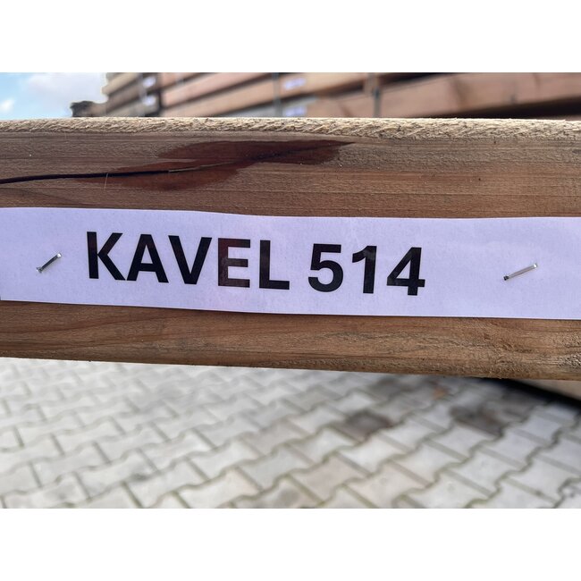 Bundel 514 - Douglas Balken 90x90x2500 mm